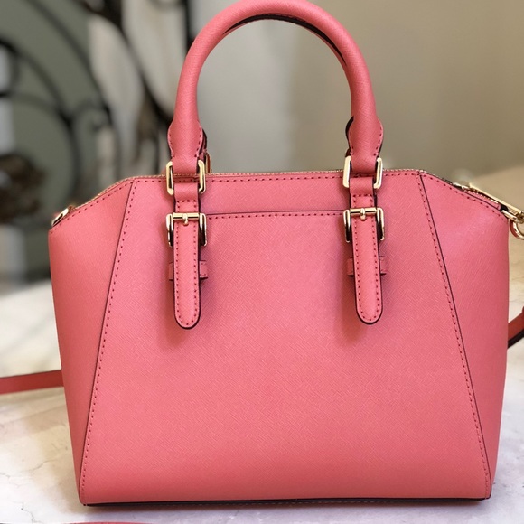 NWT Michael Kors saffianoleather md Ciara handbag - Picture 2 of 8